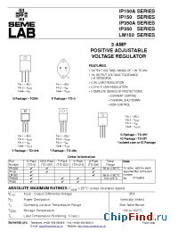 Datasheet IP150AIG-DESC manufacturer SemeLAB