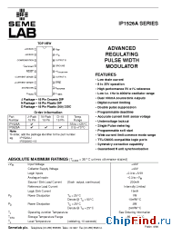 Datasheet IP1526A manufacturer SemeLAB