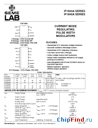 Datasheet IP1844A manufacturer SemeLAB