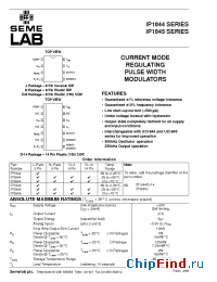 Datasheet IP1844J manufacturer SemeLAB