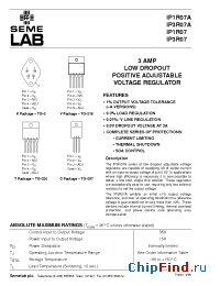 Datasheet IP1R07A manufacturer SemeLAB