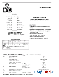 Datasheet IP3543N manufacturer SemeLAB