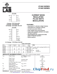 Datasheet IP3843D-14 manufacturer SemeLAB