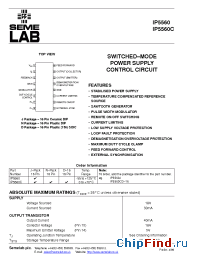 Datasheet IP5560J-883B manufacturer SemeLAB