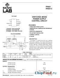 Datasheet IP5561 manufacturer SemeLAB