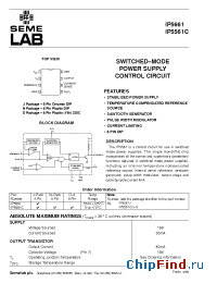 Datasheet IP5561CD manufacturer SemeLAB