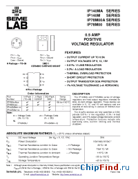 Datasheet IP78M05AH manufacturer SemeLAB