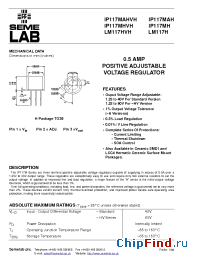 Datasheet LM117H-39 manufacturer SemeLAB