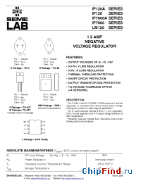 Datasheet LM120 manufacturer SemeLAB