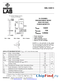 Datasheet SML1201B8 производства SemeLAB