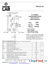 Datasheet SML40L57 manufacturer SemeLAB