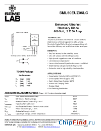 Datasheet SML50EUZ06LC manufacturer SemeLAB