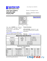 Datasheet 2N2907AUB manufacturer Semicoa