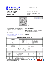 Datasheet 2N3500L manufacturer Semicoa