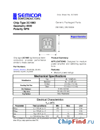 Datasheet SD1893 manufacturer Semicoa