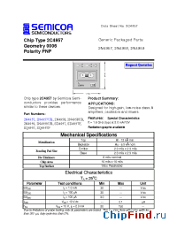 Datasheet SD4957 manufacturer Semicoa