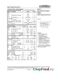 Datasheet 132GDL120-412CTV manufacturer Semikron