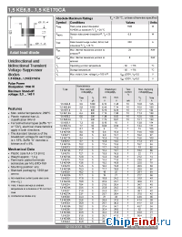 Datasheet 1.5KE11 manufacturer Semikron