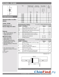 Datasheet 1N5406 manufacturer Semikron