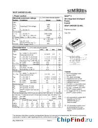 Datasheet 2403GB122-4D manufacturer Semikron