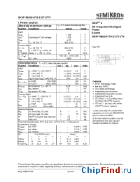 Datasheet 592GH170-271CTV manufacturer Semikron