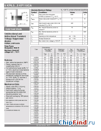 Datasheet 5KP10A manufacturer Semikron