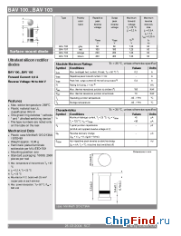 Datasheet BAV102 manufacturer Semikron