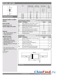 Datasheet BY251 manufacturer Semikron