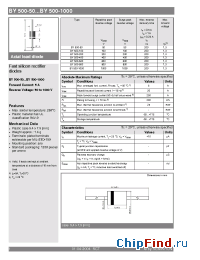 Datasheet BY500-100 manufacturer Semikron