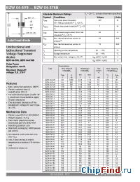 Datasheet BZW04-128 manufacturer Semikron