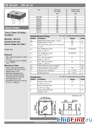 Datasheet DB35-005 manufacturer Semikron