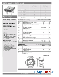 Datasheet KBPC5000F manufacturer Semikron