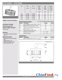 Datasheet KYZ25A5 manufacturer Semikron