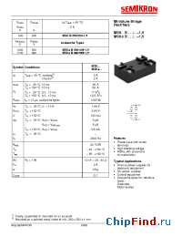 Datasheet MSKAB585-1 manufacturer Semikron