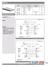 Datasheet NWK40 manufacturer Semikron