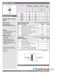 Datasheet P600K manufacturer Semikron