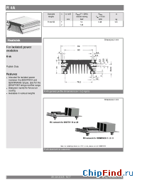 Datasheet R4A manufacturer Semikron