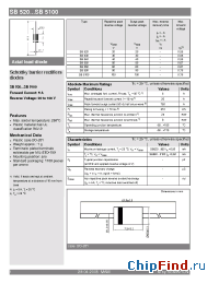 Datasheet SB540 manufacturer Semikron