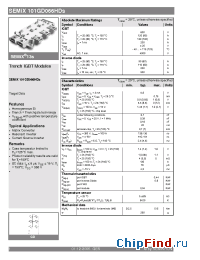 Datasheet SEMIX101GD066HDS manufacturer Semikron