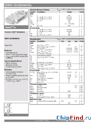 Datasheet SEMIX202GB066HDS manufacturer Semikron