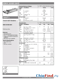 Datasheet SEMIX253GB126HD manufacturer Semikron