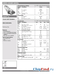 Datasheet SEMIX253GB126HDS manufacturer Semikron