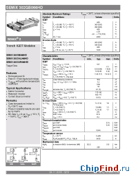 Datasheet SEMIX302GAR066HD manufacturer Semikron