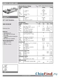 Datasheet SEMIX352GB128D manufacturer Semikron