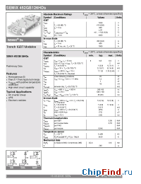 Datasheet SEMIX452GB126HDS manufacturer Semikron