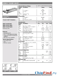 Datasheet SEMIX703GAL126HD manufacturer Semikron