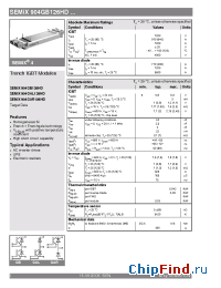 Datasheet SEMIX904GAL126HD manufacturer Semikron