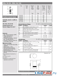 Datasheet SGL34-20 manufacturer Semikron