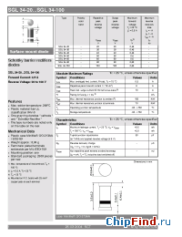 Datasheet SGL34-30 manufacturer Semikron