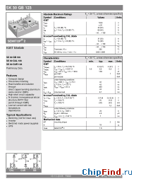 Datasheet SK30GAR123 manufacturer Semikron